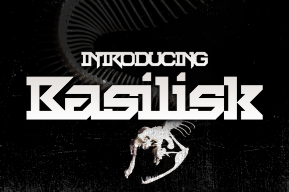 Basilisk: A Striking Display Font for Brand Identity