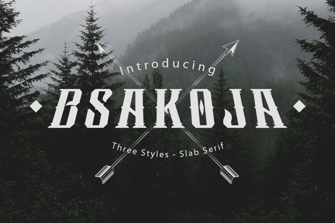 Bsakoja: A Professional Font System for Small Business Branding