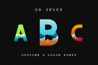 CS Juicy Outline: The Bold Display Font Your Campaign Needs