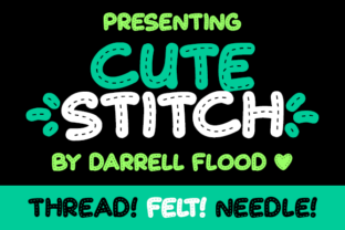 Cute Stitch: A Font That Sews Warmth Into Your Brand