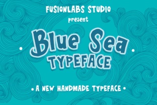Discovering Blue Sea: A Charming Typeface for Editorial Design