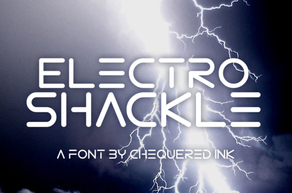 Electro Shackle: A Bold Techno Font for Modern Marketers