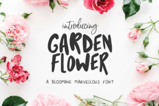 Enhance Your Campaigns with Garden Flower Font