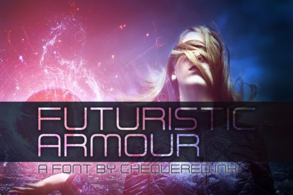 Enhancing Editorial Design with Futuristic Armour Font