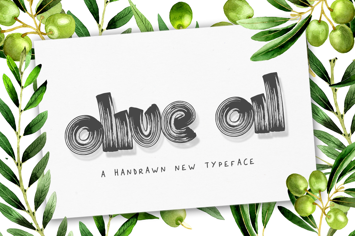 Exploring Olive Oil: A Versatile Font for Creative Branding