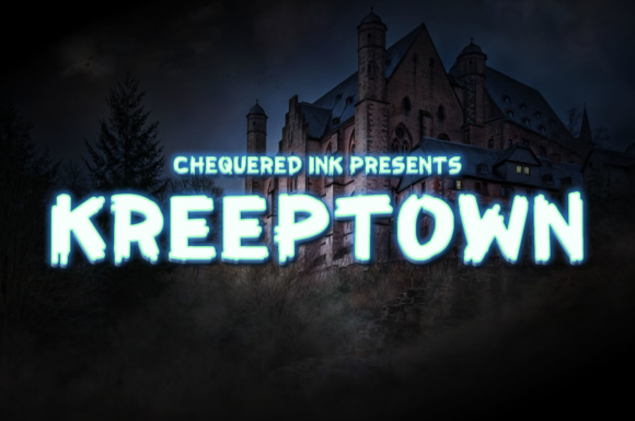 KreepTown: A Spooky and Playful Font for Halloween Branding