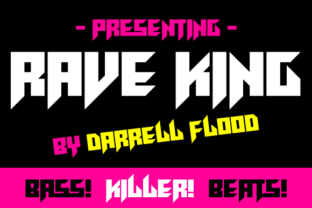 Rave King: An Editorial Designer’s Guide to a Futuristic Display Font