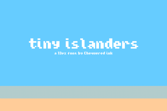 Tiny Islanders: A Whimsical Display Font for Creative Projects