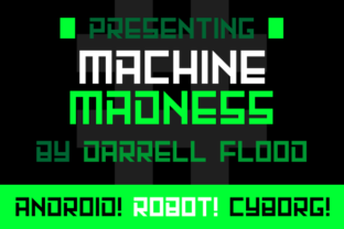 Transform Your Brand with Machine Madness Font