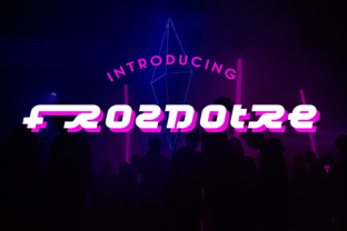 Using Frozdotre Font for Sharper Campaign Designs