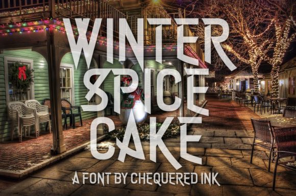 Winter Spice Cake: A Versatile Editorial Display Font